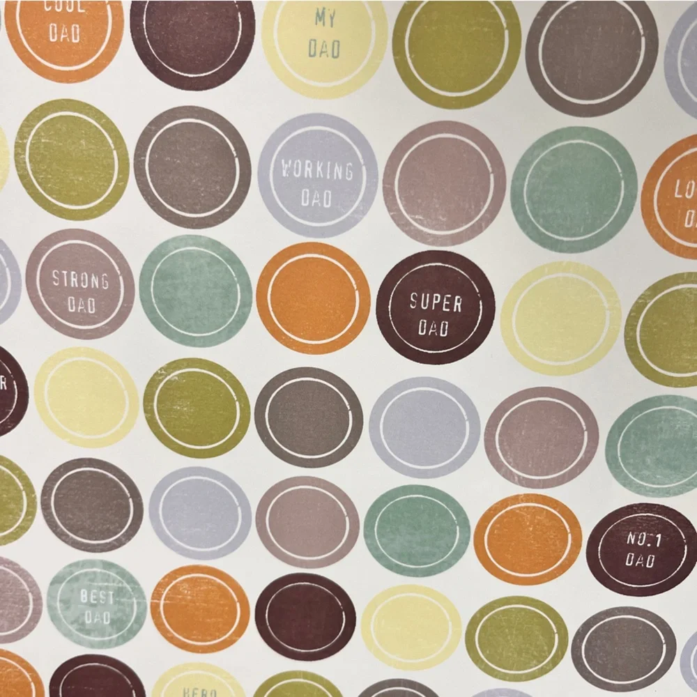 Scrapbook Memory Book Paper 12x12 Dad Father theme Paper Pad card‎ stock